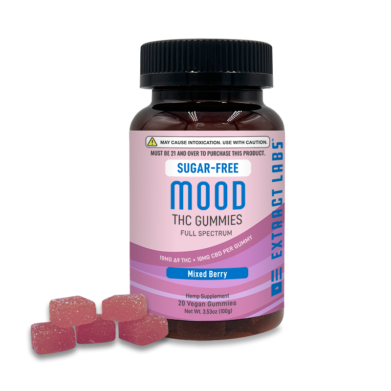 Sugar Free Mixed Berry 1:1 Mood Gummies