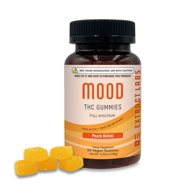 Peach Bellini 1:1 Mood Gummies