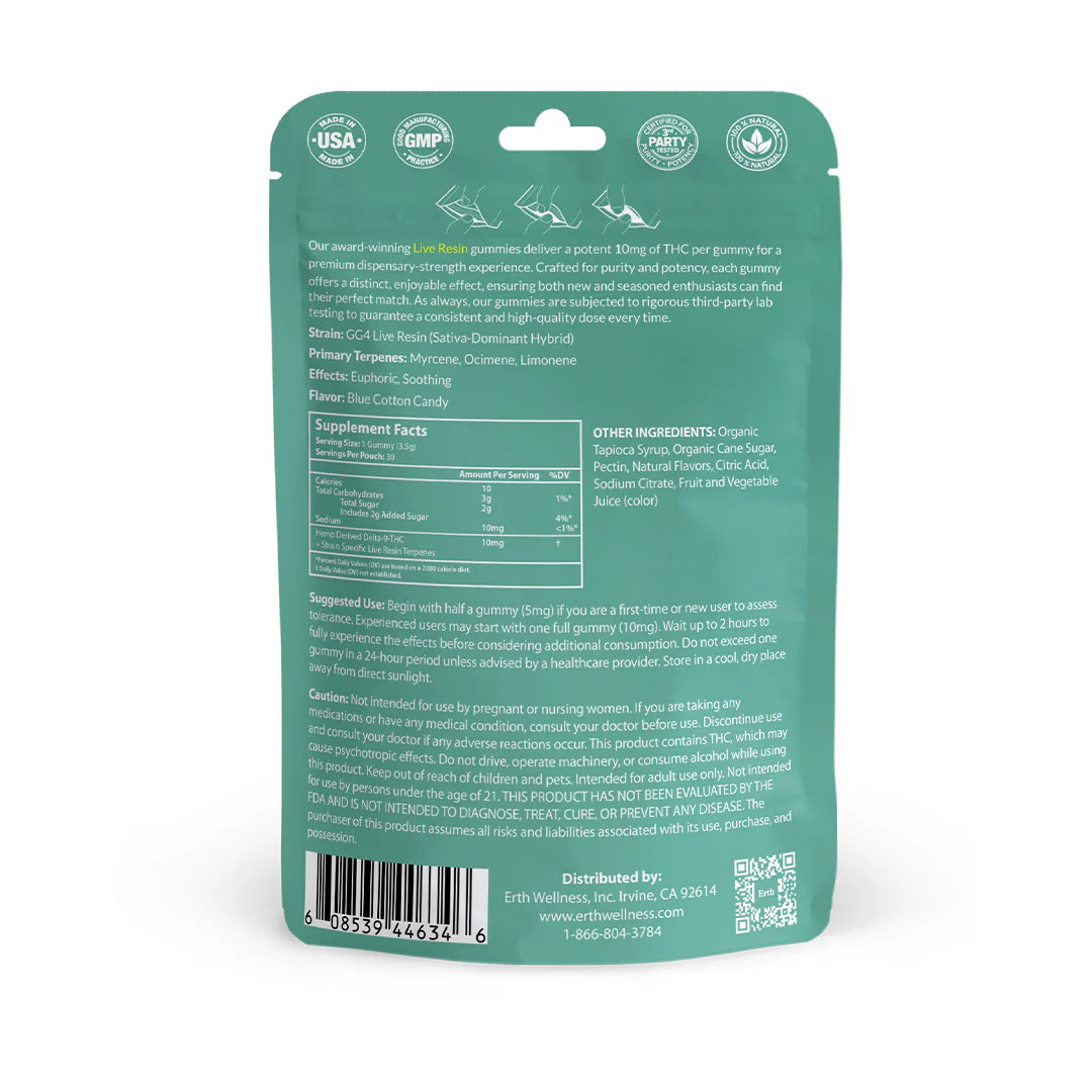 D9 Live Resin Gummies