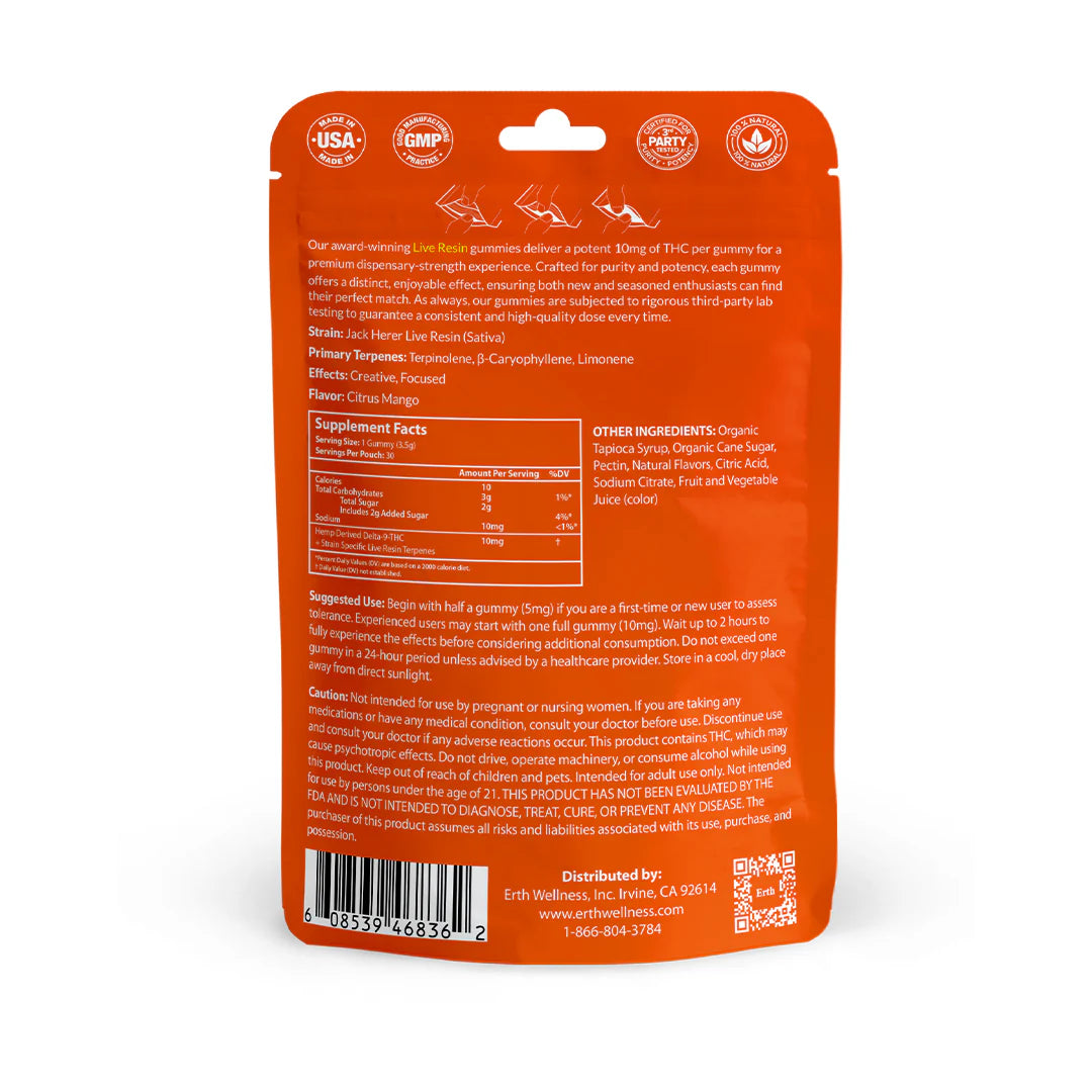 D9 Live Resin Gummies