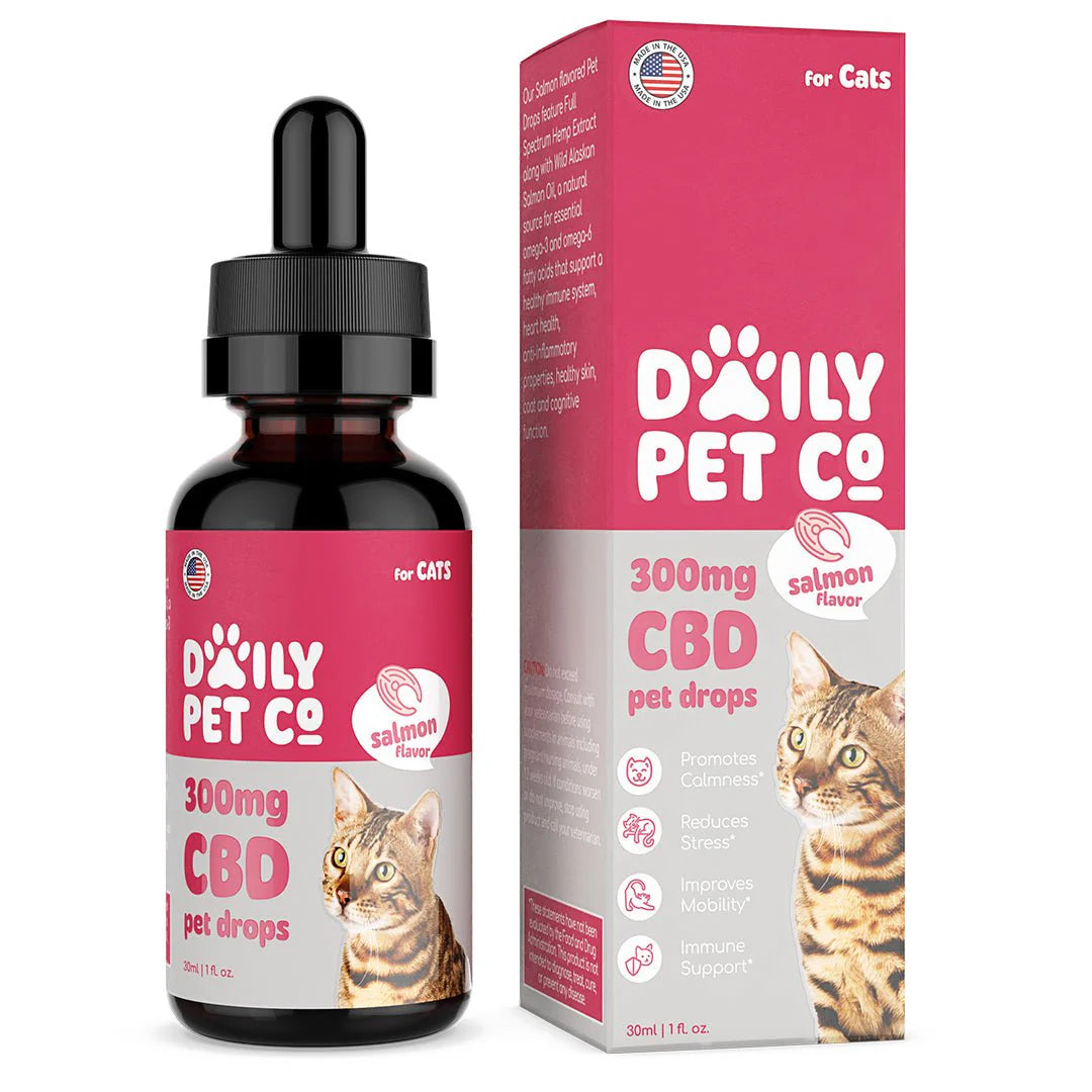 300mg Salmon Pet Tincture (Cats)