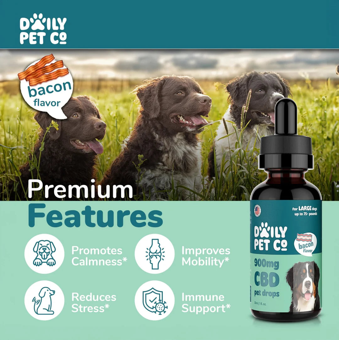 900mg Bacon Pet Tincture (Dogs)