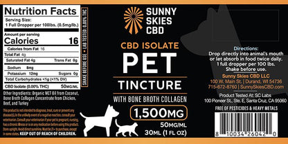 CBD Pet Tincture