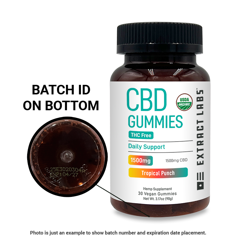 Tropical Punch CBD Isolate Gummies