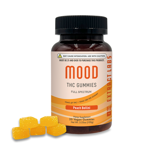Peach Bellini 1:1 Mood Gummies