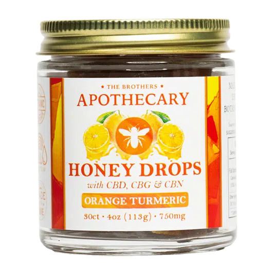 Orange Turmeric Honey Drops- 30ct