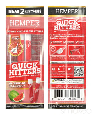Hemper Quick Hitters Disposable One Hitters (2-Pack)