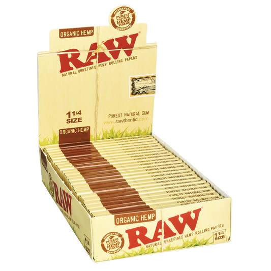 Raw Hemp Papers 1 1/4