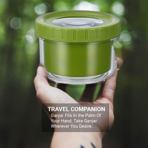 1oz Smell Proof Container- Ganjar
